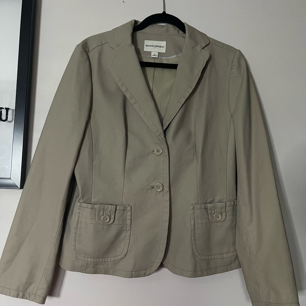 Banana Republic Women's Beige Blazer